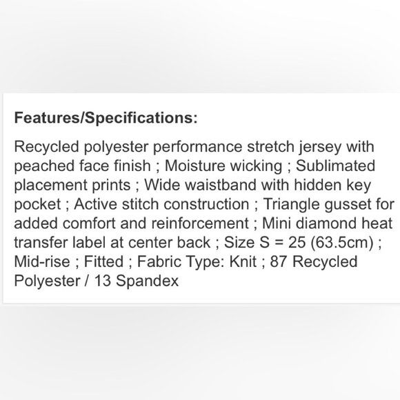 ✨prAna Pillar Printed Legging - Bone Caribou✨ NWOT - Picture 15 of 15